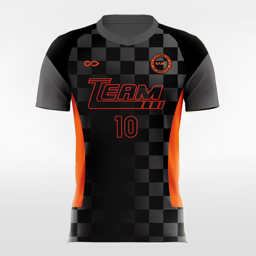 Racing Car - Customized Men's Sublimated Soccer Jersey F141