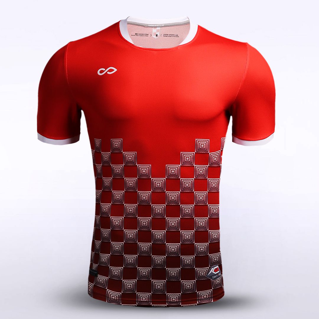 Checker - Customized Men's Sublimated Soccer Jersey 13424