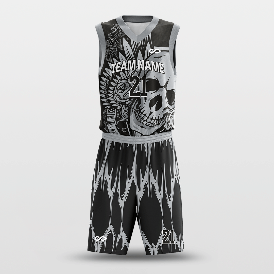 Love and Death - Customized Sublimated Basketball Set BK239