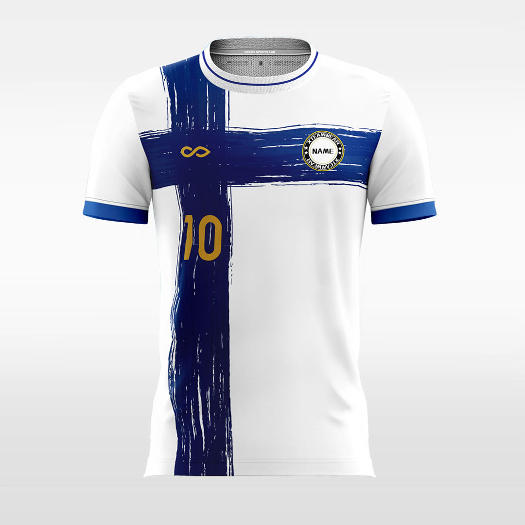 Balance Scale - Customized Men's Sublimated Soccer Jersey F252