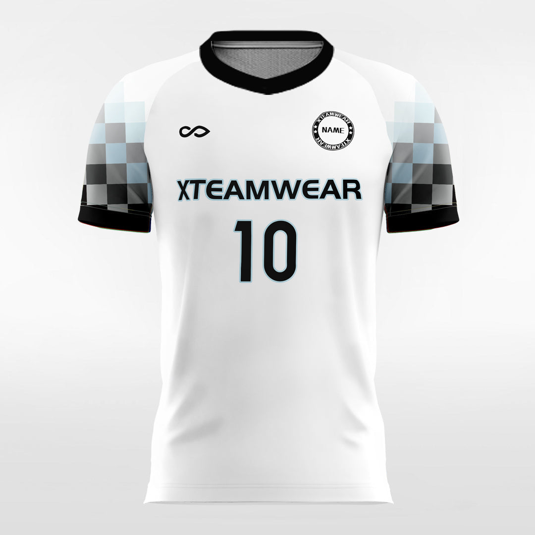 Pixel Grotto - Customized Men's Sublimated Soccer Jersey F113