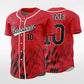 Pixel Fire - Sublimated baseball jersey B083