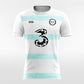 Sea Wave - Customized Men's Sublimated Soccer Jersey F153