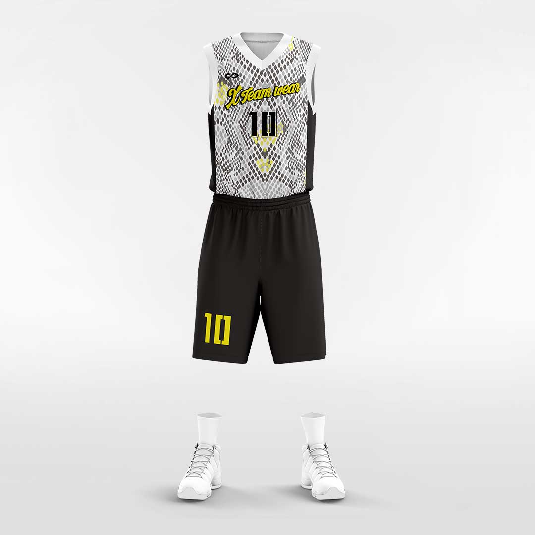 Reverse Scale- sublimated basketball jersey set BK072