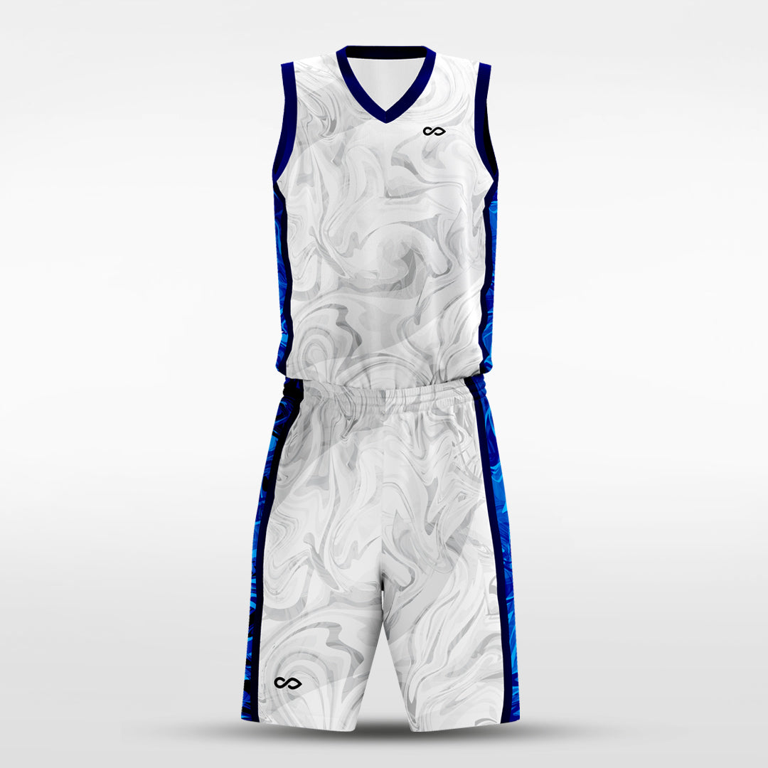 sublimated basketball jersey set 14583