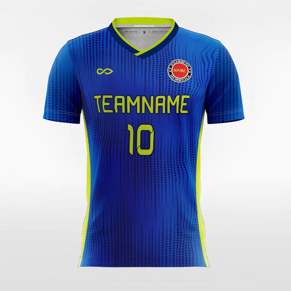 Abstract - Customized Men's Sublimated Soccer Jersey F308