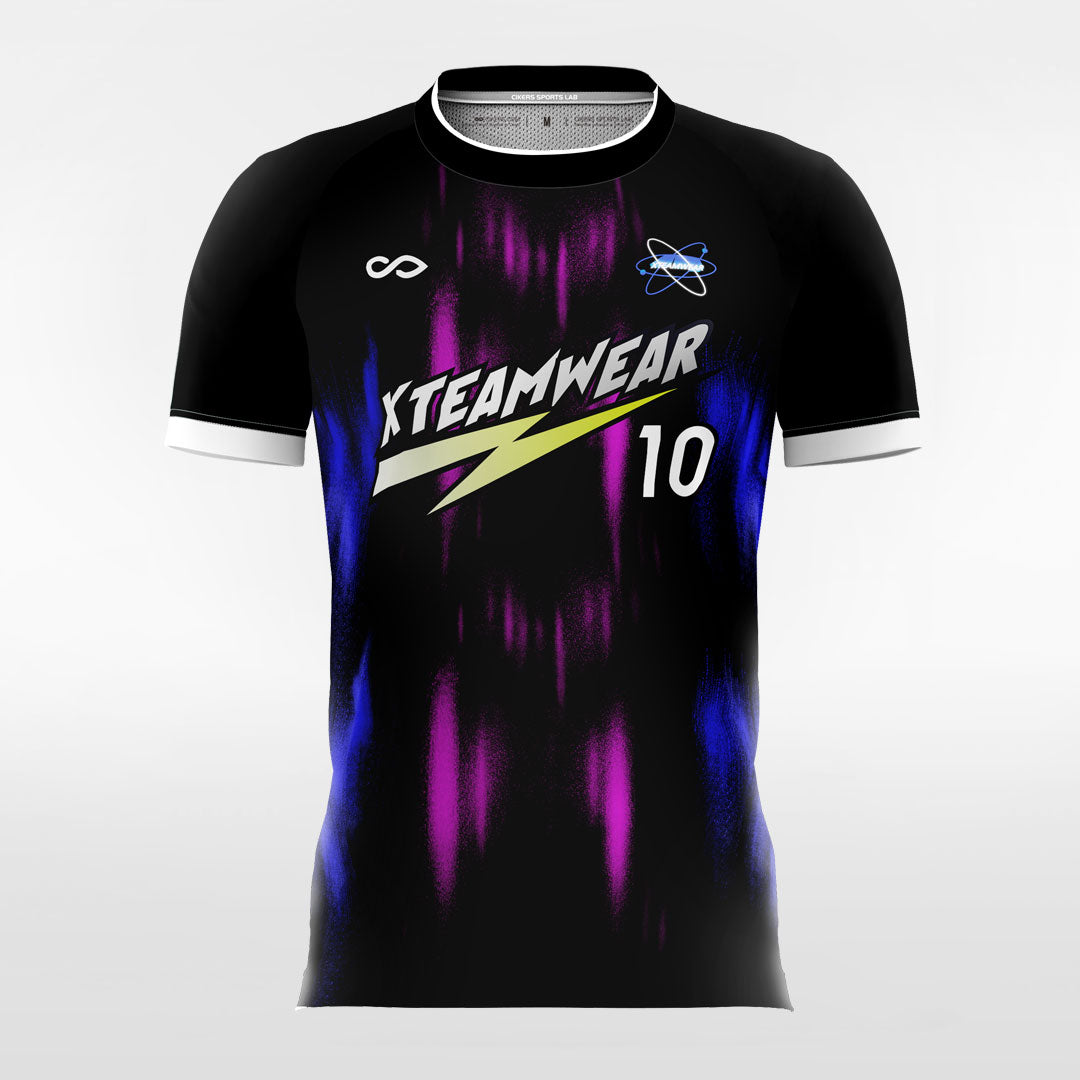 Hertzian Wave - Customized Men's Sublimated Soccer Jersey F084